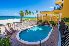 Beach Front 1 Bedroom with Ocean View, Pool and Parking